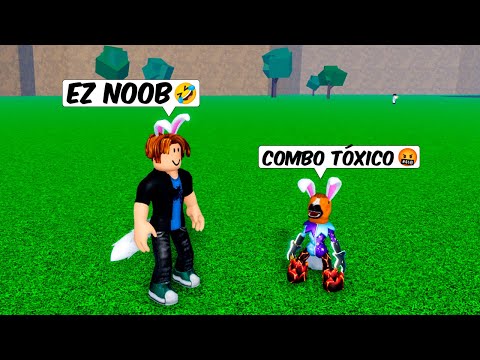 Kelwin DESTRUINDO Pessoas com COMBO TÓXICO no Blox Fruits