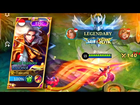 LANCELOT TANK BUILD + JUNGLE EMBLEM SO OP!🔥 | MLBB