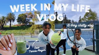 Los Angeles Diaries Vlog (tennis updates, romanticizing life, summer skincare)