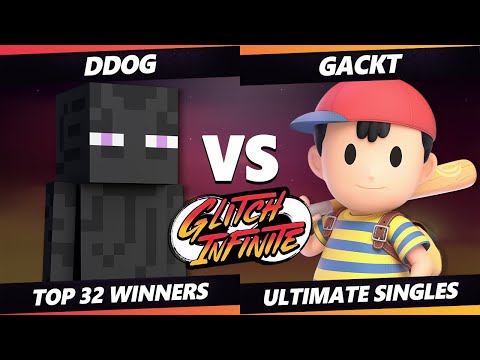 Glitch Infinite Top 32 - DDog (Steve) Vs. Gackt (Ness) - SSBU Ultimate Tournament