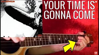 Your Time Is Gonna Come by LED ZEPPELIN - Guitar Lesson - Jimmy Page