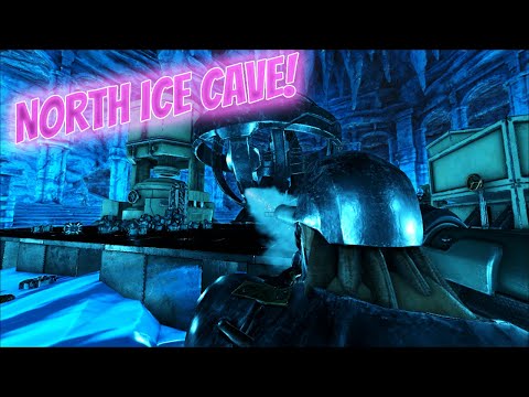 Raiding To Claim The North Ice Cave! - Ark: Survival Evolved!