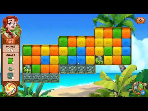 Lost Island: Blast Adventure - Level 587 (No Boosters) HD