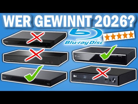 Die besten BLU-RAY PLAYER im Vergleich! | Top 5 Blu-Ray Player 2026