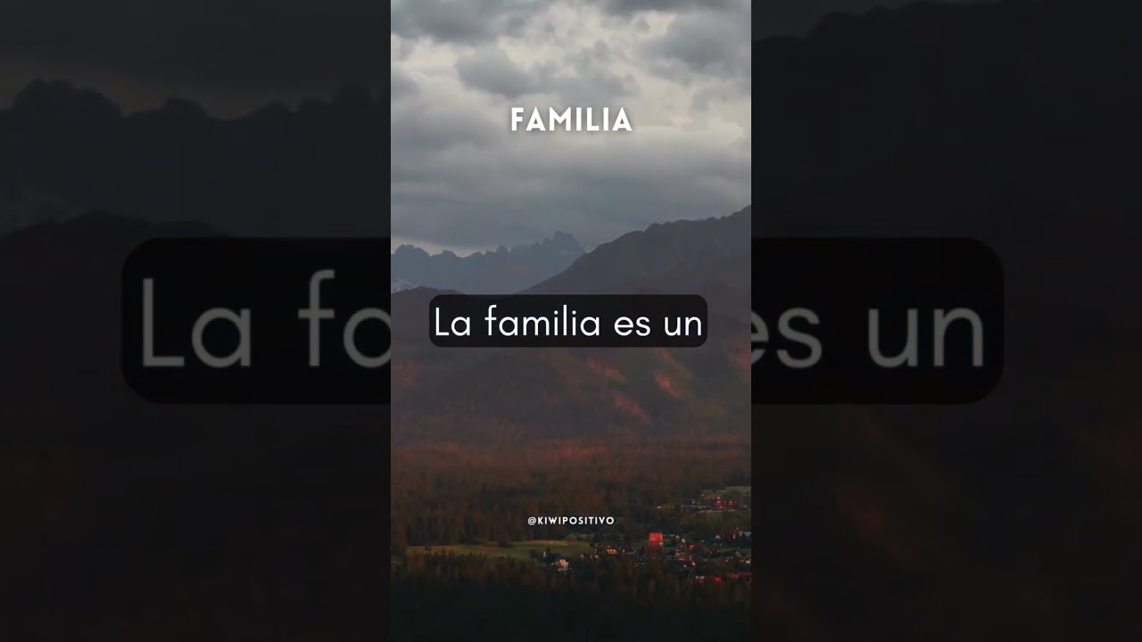 Frase del dia, descubre lo que el Kiwi tiene que decir sobre la familia