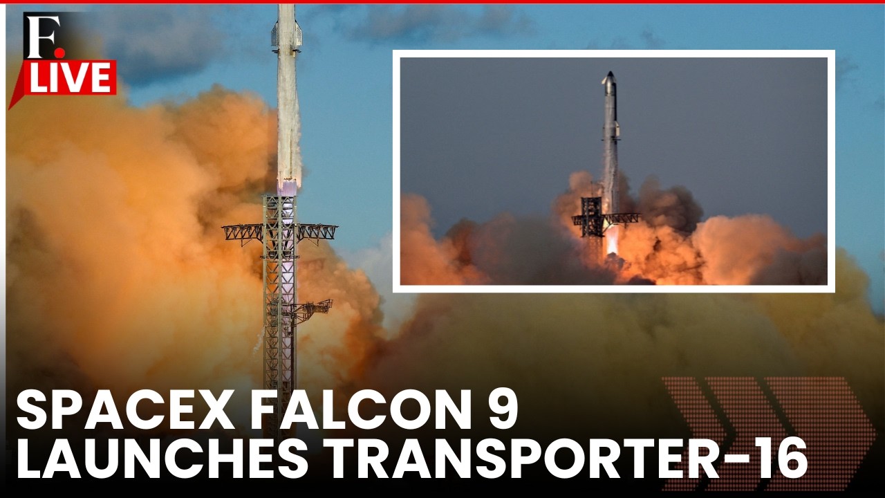LIVE: SpaceX Falcon 9 Launches Transporter-16 Mission to Low-earth Orbit | N18G