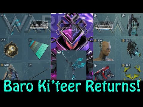 Warframe - Baro Ki'Teer Returns! [19th May 2023] PRISMA LENZ!!