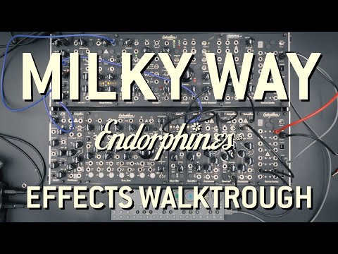 Endorphin.es Milky Way STEREO FX PROCESSOR - Black 3U image 3