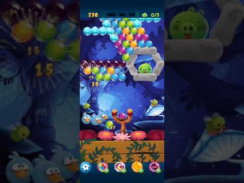 Angry birds pop bubble shooter level 164 3 STARS NO BOOSTER