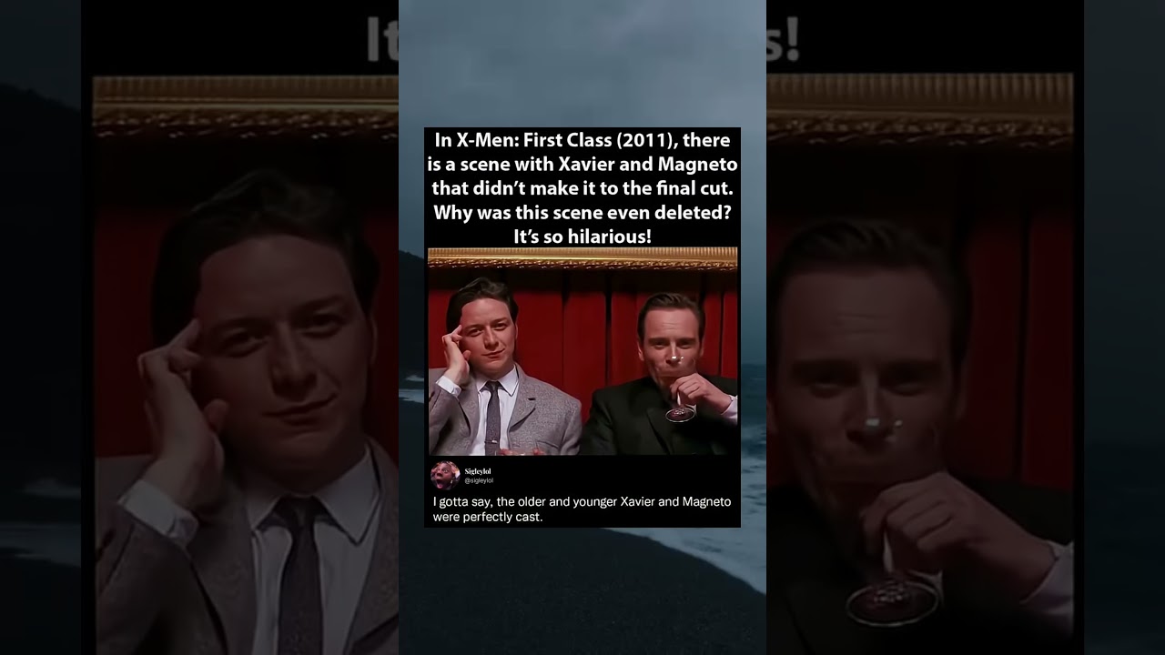 In X-Men: First Class (2011), there is a scene with Xavier and Magneto that didn't make it to