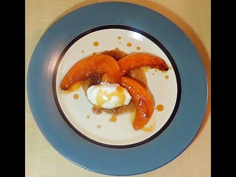 Ep. 4 || Caramelized Cantaloup on Spiced-Eggless Pancake (EASY Vegetarian/Vegan alternative dessert)