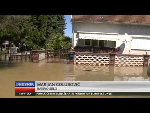 Dnevnik - Proglašena katastrofa za područje Vukovarsko srijemske Županije pogođeno poplavom