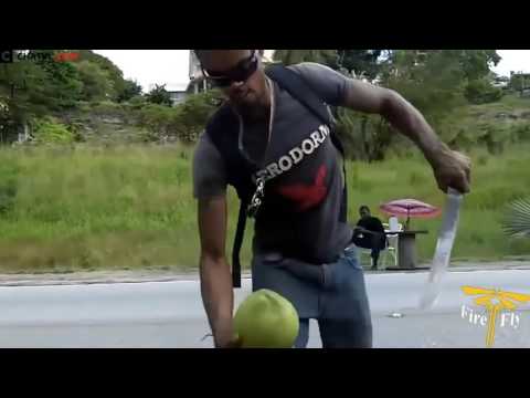 Crazyy Amazing Coconut cutting skills !!!
