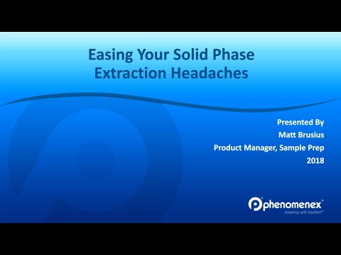 Easing Your Solid Phase Extraction Headaches