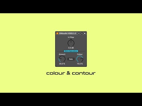 GMaudio VSEQ - Unique EQ & Saturation - M4L Device