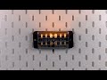 LINEAR LED dual výstražné oranžové svetlo 12V / 24V - 12x5W LED / ECE R65 (120x52x14mm) - Video Youtube