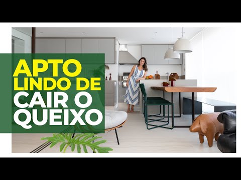 APARTAMENTO PERFEITO COM DECORAÇÃO E DESIGN BRASILEIRO - LINDO DEMAIS!