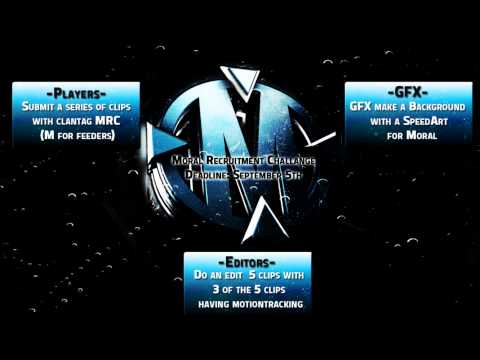 Official Moral Recruitment Challenge and Update Video {CLOSED}