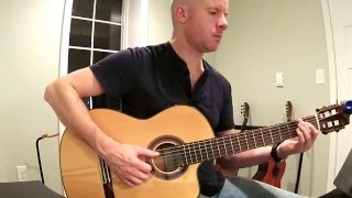 The Revenant: theme for guitar (Ryuichi Sakamoto) + TAB