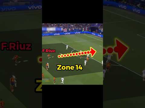Ball Recovery → Zone 14 Strike 💥 | Fabian Ruiz Shocks Italy GK