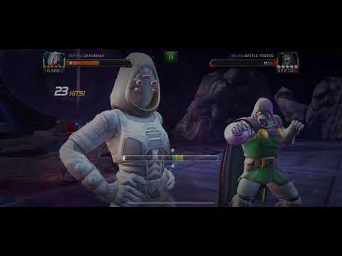 Stubborn Doctor Doom Boss One Shot w/ Ghost | Marvel Contest of Champions