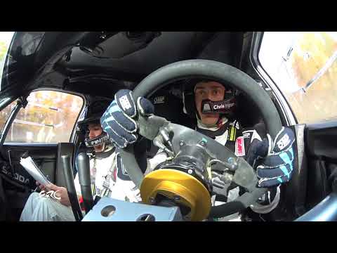 Rally Hungary 2019 - Onboard with Chris Ingram at SS3