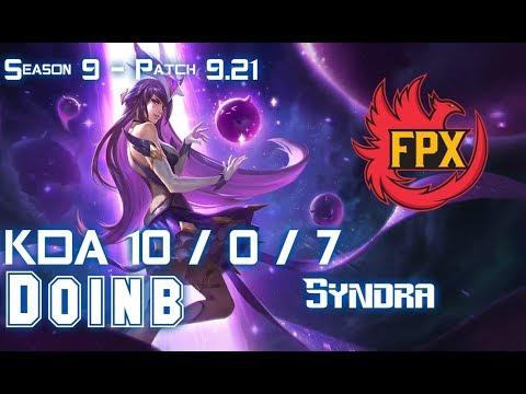 FPX Doinb SYNDRA vs TALON Mid - Patch 9.21 EUW Ranked