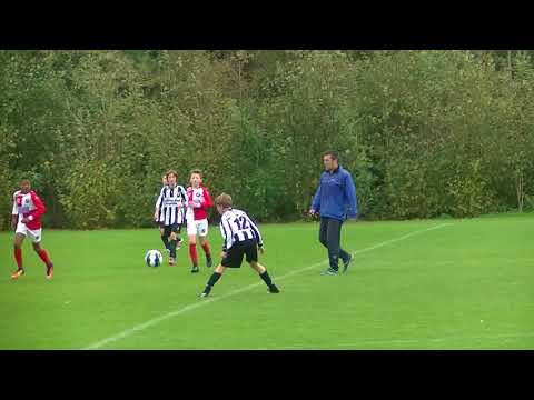 Isaiah Ahmed UVV JO13-1 - Hercules JO13-1 2de helft oefenwedstrijd