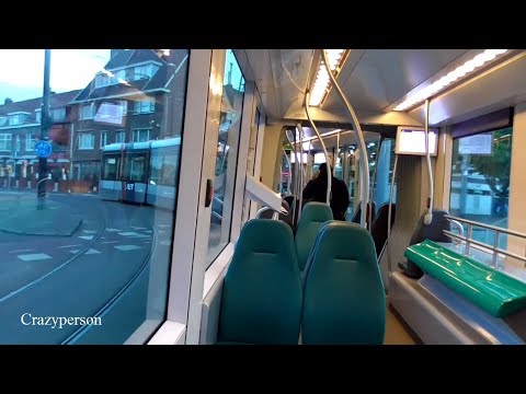 RET Tram Ride Rotterdam Molenlaan - Eudokiaplein in 2018