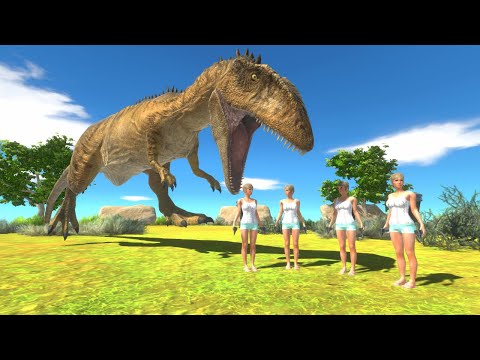 Invincible Carcharodontosaurus vs All Units ( Animal Revolt Battle Simulator ) #6
