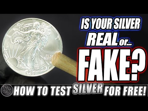 Don't Get FOOLED by Fake Silver! How to Test your Silver for Free!