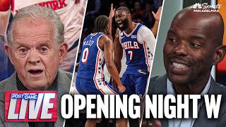 LeBron James and new look Sixers defeat Knicks on NBA opening night | Sixers PGL