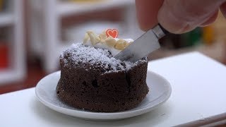MiniFood Gateau au Chocolat　食べれるミニチュア　ガトーショコラ