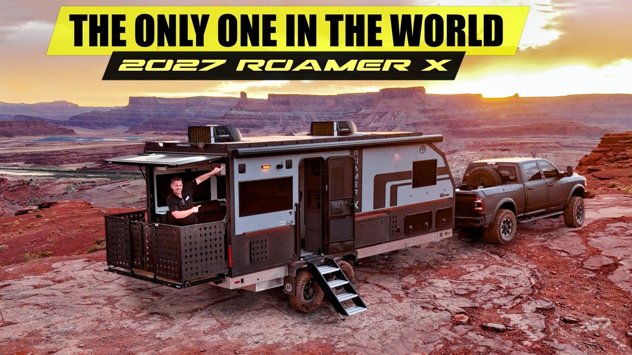 ROAMER X | America's Ultimate Off-Road Off-Grid Trailer - YouTube