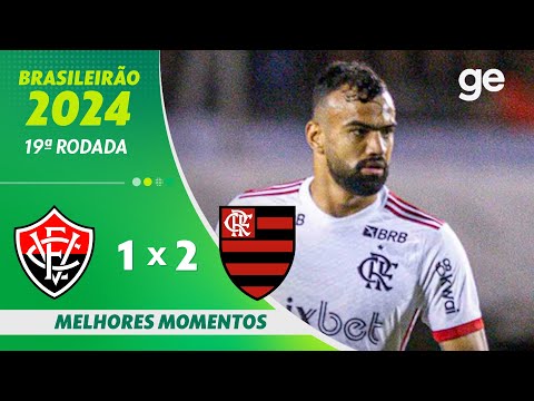 Gols e lances de Vitória x Flamengo