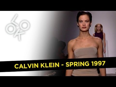 Fashion Flashback: Calvin Klein Spring 1997