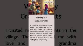 Visiting My Grandparents | English Speaking Practice #englishspeaking #englishlearning #easyenglish