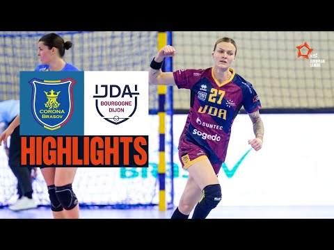 CSM Corona Brașov 🆚 JDA Bourgogne Dijon Handball | HIGHLIGHTS | EHF European League Women 2025/26