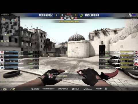 $2,500 RGN European Open Ro8   MySemperfi vs Uber Noobz bo3 Map 2 Dust 2