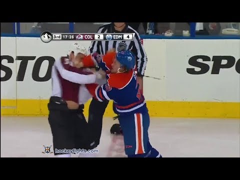 Patrick Bordeleau vs Luke Gazdic Dec 5, 2013