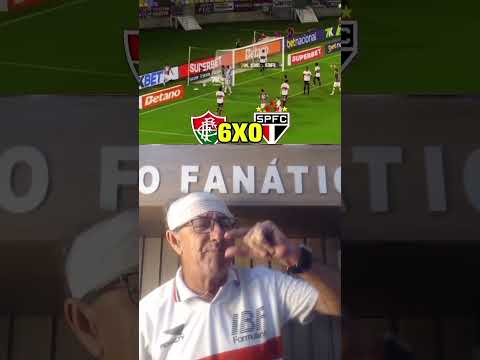 💥🤣 Veio QUASE INFARTO COM DERROTA VEXATÓRIA P/ FLUMINENSE X SÃO PAULO #saopaulo #fluminense #shorts