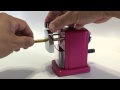 Desert Song Manual Pencil Sharpener Hand Cranked Quiet For Office Home And School Unboxing