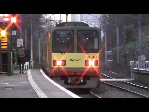 Irish Rail 8520 Class Dart Train 8640 - Sydney Parade Station, Dublin