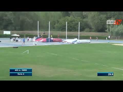 Rieti Campionati Italiani Master 2021   400mt M50 serie4