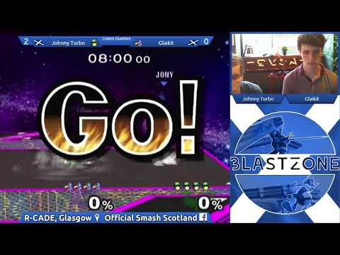 Blastzone Biweekly #39 SSBM - Glaikit (Falco) vs Johnny Turbo (Cpt. Falcon) - Losers Quarters