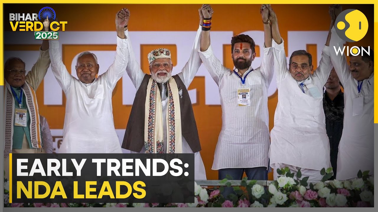 Bihar Polls Result: Early Trends Show NDA Leading in Bihar Assembly Election | WION
