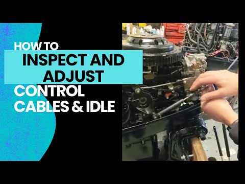 Inspecting, Adjusting, and Replacing Control Cables