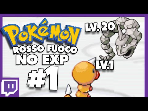 Completiamo Rosso Fuoco SENZA LIVELLARE - Pokémon Fire Red NO EXP #1