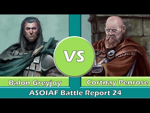 ASOIAF Battle Report 24 - Greyjoy vs. Baratheon