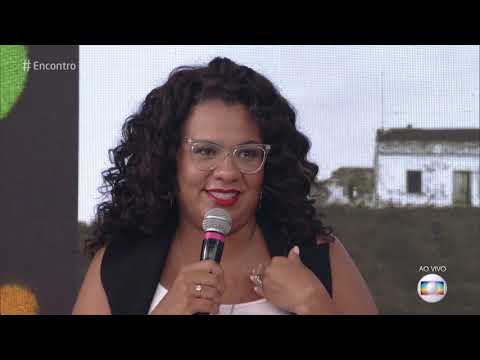 Encontro com Fátima Bernardes 25/01/2019 - Tauê amputou um braço quando criança e hoje é tatuador